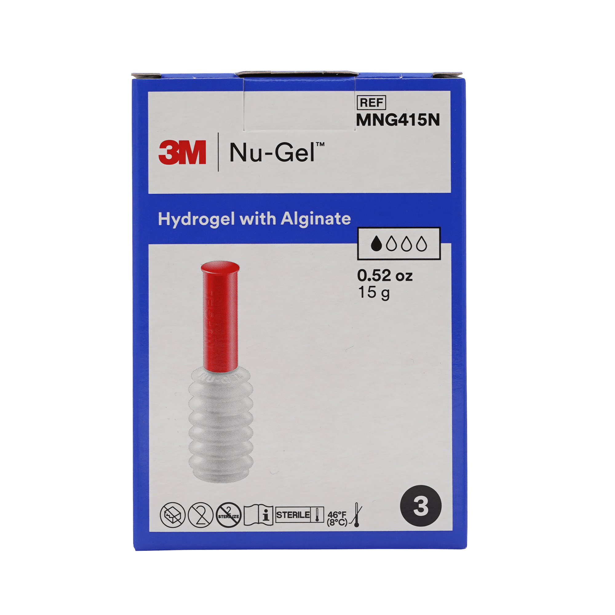 NU GEL Hydrogel MNG415N (3 x 15 g)