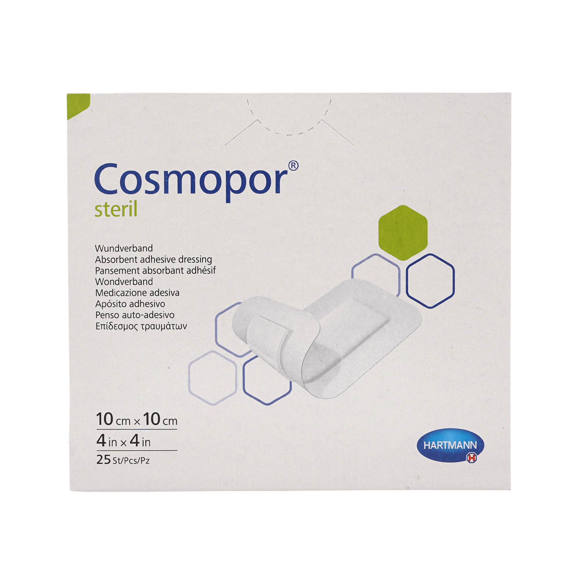 Cosmopor steril Wundverband 10cm x 10cm (25 Stk.)