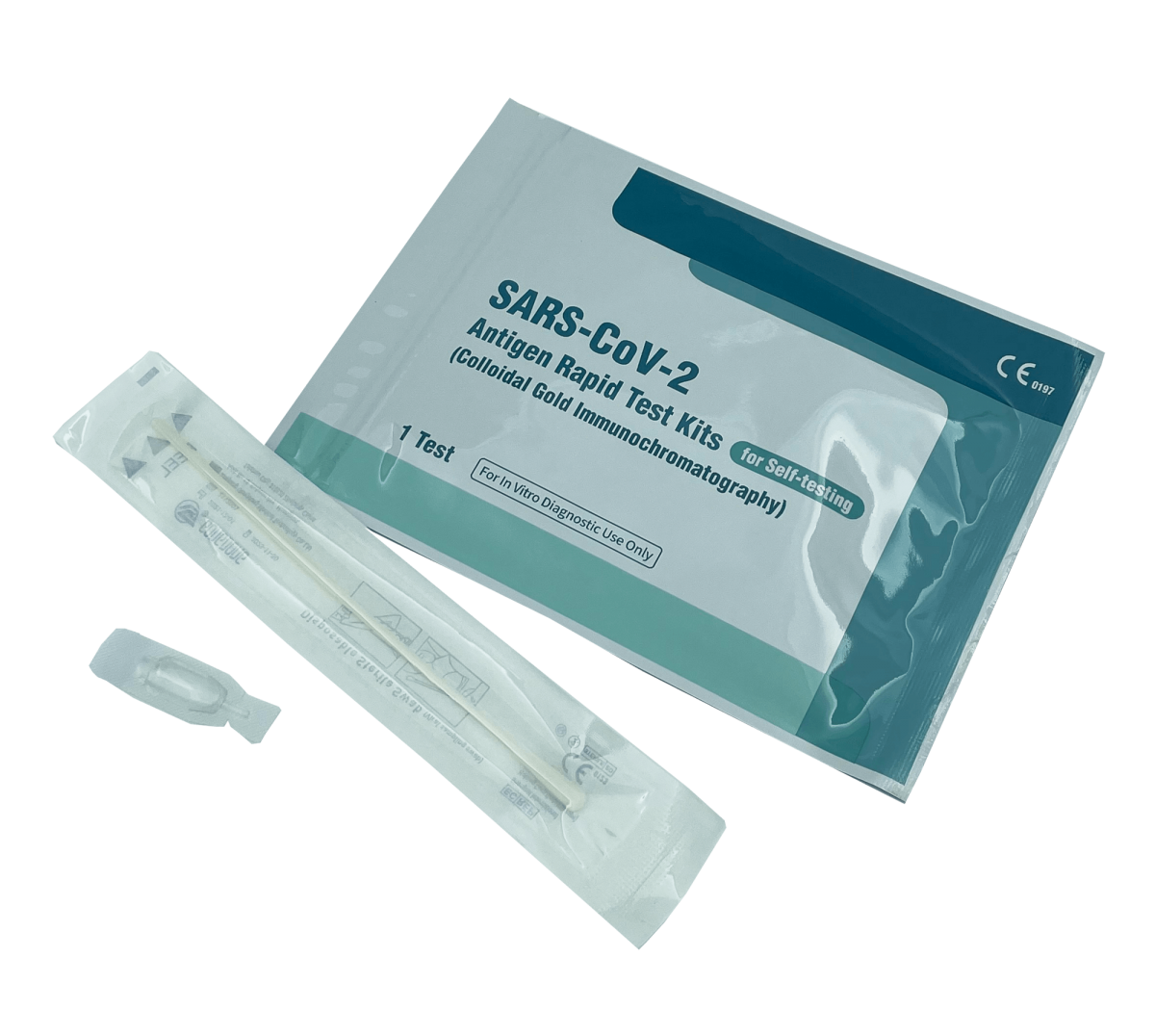 LEPU MEDICAL SARS-CoV-2 Antigen-Schnelltestkits Selbsttest (5 Stück)