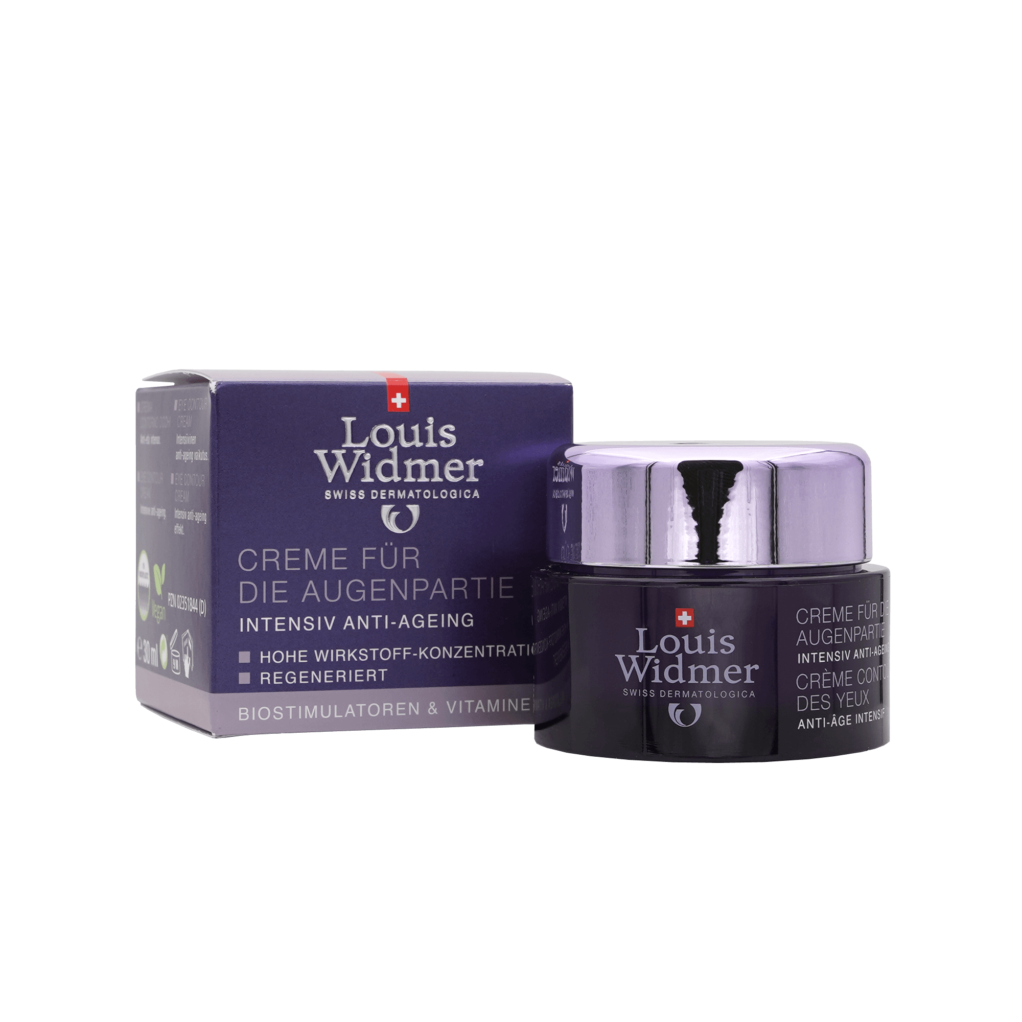 Louis Widmer Creme für die Augenpartie - leicht parfümiert (30 ml)
