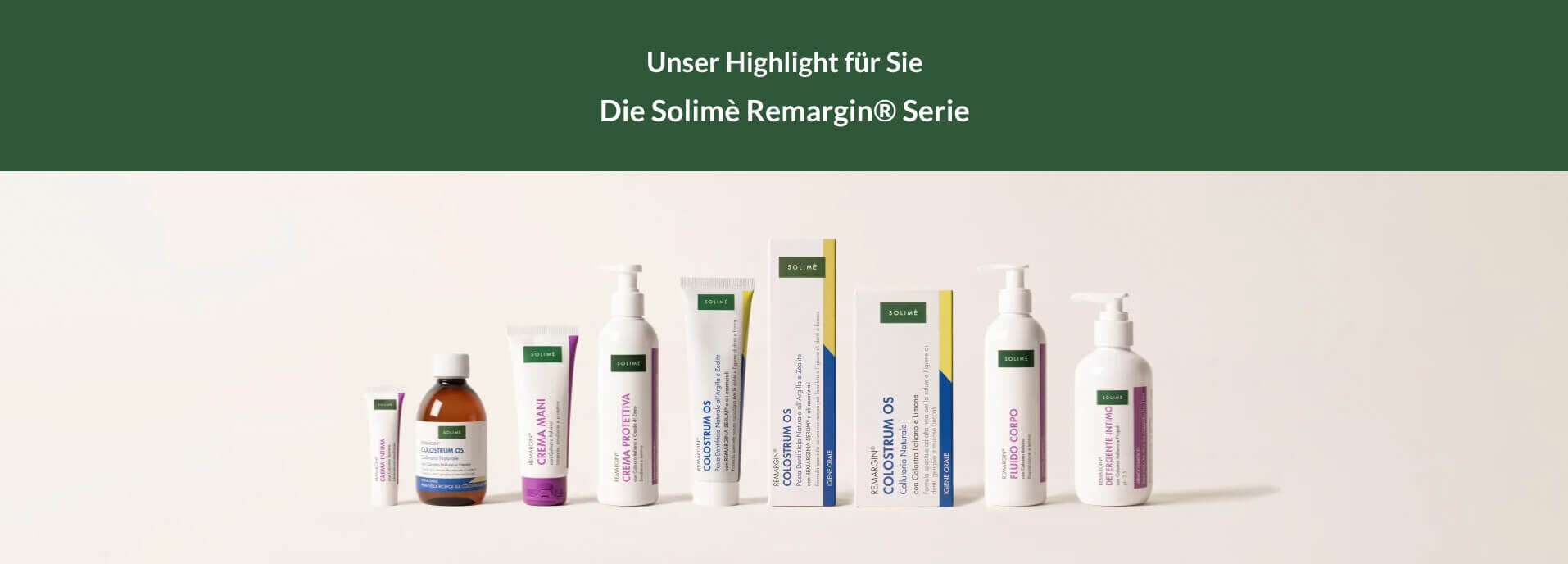 Solimè Produkte